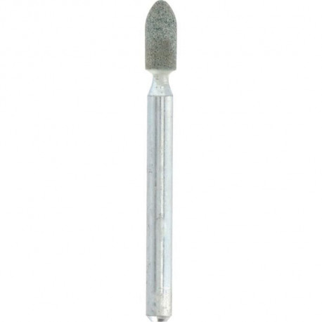 Lot de 3 Meules DREMEL 83322 (Pour Rectifier/Meuler, En Carbure de Silicium, Ø 3.2mm, Forme Conique Arrondi)
