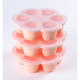 Béaba Portion Multiportions Moule en Silicone Rose 6 x 150ml