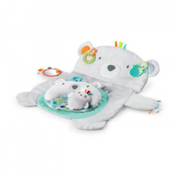 BRIGHT STARTS Tapis d'éveil Ours Polaire Tummy Time Prop & Play