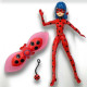 BANDAI Miraculous Ladybug - Mini-poupée 12 cm : Ladybug Lucky Charms