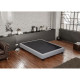 CREASOM SEQUOIA Sommier 140 x 190 - 14 lattes fixes -  GRIS CLAIR
