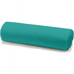 TODAY Drap housse 100% coton - 140 x 190 cm - Vert diabolo menthe TODAY