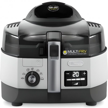 DELONGHI FH1394/2 Friteuse sans huile MultiFry - Blanc/Noir