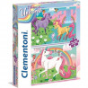 Clementoni - 2x20 pieces - Licornes