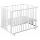 GEUTHER Parc Bébé Pliable Lea Blanc 75x103 cm - 3 Positions - Hetre Massif - Fond blanc
