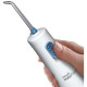 WATERPIK WF-02 - Hydropulseur Sans fil Express - 2 niveaux de pression - Etanche - Réservoir capacité 30sec - 2 embouts inclus