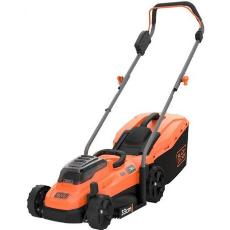 Tondeuse sans fil  BLACK & DECKER BCMW3318L2-QW - 33 cm - LITHIUM 2x18V - Livrée avec 2 batteries 18V 2,5Ah et 1 chargeur