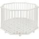 Geuther Parc Matrix Blanc 97 x 112 cm 3 Positions - 3 barreaux amovibles