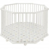 Geuther Parc Matrix Blanc 97 x 112 cm 3 Positions - 3 barreaux amovibles