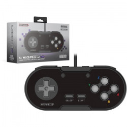 Manette USB RetroBit Legacy 16 - Noire - Switch, PC, Steam, Raspberry Pi