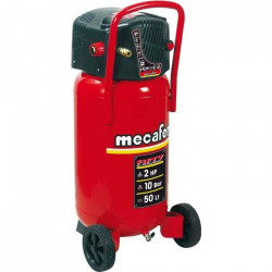 Compresseur d'air vertical Mecafer FIFTY - 50L - 1500W - 10 bars - 2 CV