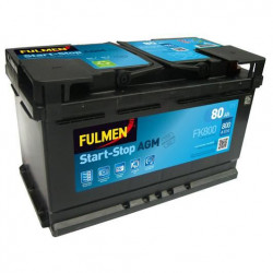 FULMEN Batterie auto START-STOP AGM FK800 (+ droite)  12V 80AH 800A