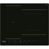 Table de cuisson induction - HOTPOINT - 3 zones - HB2760BNE - L 59 x P 51 cm - 7200W total - Noir