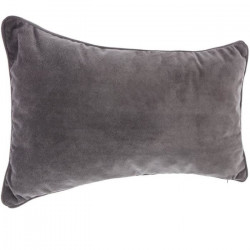 Coussin Lilou - 30x50 cm - Gris foncé