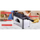 FAGOR FG869 - Friteuse 3L - 2000 W - Cuve amovible - Corps Inox - Couvercle anti-éclaboussure - 1 panier a frire - Filtre - 0…