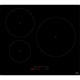 Table de cuisson induction BORA - 3 foyers - L59xP52 cm - 7200 W - Noir - BOTINB163