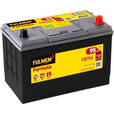 FULMEN Batterie auto FORMULA FB954 (+ droite) 12V 95AH 720A