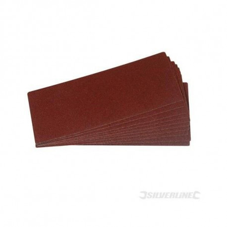 10 feuilles abrasives 93 x 230 mm