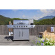 Barbecue DUKE 6 feux et brûleur latéral -  housse offerte