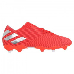 ADIDAS PERFORMANCE Chaussures de Football  Nemeziz 19.2 FG  - Enfant  - Rouge/Argent