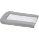 DOMIVA Matelas a langer pvc gris perle + 2 éponges