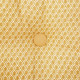 Coussin de sol en coton - 40 x 40 x 8 cm - Ocre