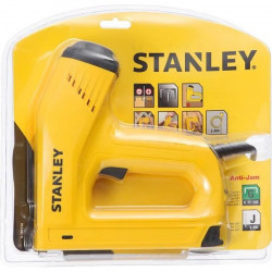 Agrafeuse électrique STANLEY - 6-TRE550 avec câble de 2,5 m pour agrafe de type G et clous de type J - Gamme PRO