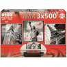 EDUCA - Puzzle 3X500 Grandes Villes