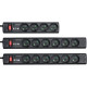 Multiprise/Parafoudre - Eaton Protection Strip 6 FR - PS6F - 6 prises françaises - Noir