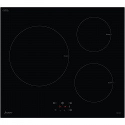 Table de cuisson induction SAUTER - 3 foyers - L60 cm - SI934B - 7200W - Noir