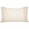Coussin coton Macra - Ivoire - 30 x 50 cm