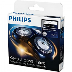 PHILIPS RQ11/50 -Tetes de rasage Shaver Series 7000 SensoTouch - 100 % étanche - GyroFlex 2D - Super Lift&Cut