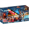 PLAYMOBIL - 70641 - Navire de combat des Burnham Raiders
