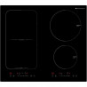 Plaque de cuisson induction CONTINENTAL EDISON 4 foyers zone modulable L59 x P52 cm CETI4Z60FLEX