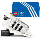 LEGO 10282 Ensemble chaussure adidas Originals Superstar, Cadeau pour Adultes, Set de Construction a Exposer