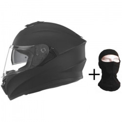 NOX Casque Intégral N918 Noir Mat + Cagoule