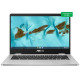 Ordinateur Portable Chromebook ASUS C424MA-EB0075 - 14 FHD - Celeron N4020 - RAM 4Go - Stockage 64Go eMMC - Chrome OS - AZERTY