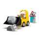 LEGO 10930 DUPLO Le Bulldozer, Engins De Chantier Jouet Pour Enfant de 2 Ans Et Plus, Jeu Motricité Fine Pour Garçons Et Filles