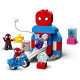 LEGO 10940 DUPLO Marvel Le QG de Spider-Man  Jouet Enfant 2 ans et plus avec Figurines de Super Héros