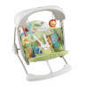 FISHER-PRICE Balancelle Compacte 2-en-1 Les Amis de la Jungle - Des la naissance