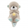 Fisher-Price - Ma Loutre Câlins Bonne Nuit - Jouet d'Eveil - Des la naissance