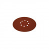 Jeu de 6 abrasifs plâtre 225mm-8 trous-Grain 240 PEUGEOT OUTILLAGE