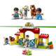LEGO 10951 DUPLO Town L'écurie et Soins de Poneys Jouet avec Figurines pour Enfant de 2 Ans et +