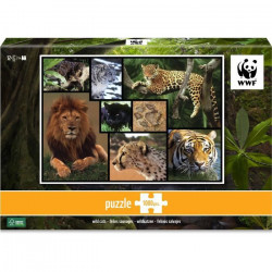 WWF Puzzle 1000 pieces Felins Sauvages