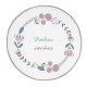 TANUKI - Tapis first step DULCES SUEÑOS 90x90 cm - 100% Coton - Lavable en machine - Rose