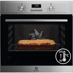 ELECTROLUX EOF3C40X - Four électrique encastrable catalyse chaleur tournante pulsée - Inox - 72 L - Classe A+