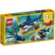 LEGO Creator 3-en-1 31088 Les Créatures Sous-Marines - Jeu de construction