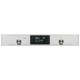 SHARP K71V28IM2 - Four électrique encastrable - 78 L - Pyrolyse - Chaleur tournante - Porte froide - Classe A - Inox anti trace