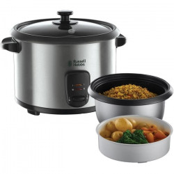 Russell Hobbs 19750-56 Cuiseur Riz 1.8L, Arret Automatique, Maintien au Chaud - Accessoires Inclus