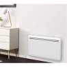 MAZDA Radiateur électrique fixe a inertie - Coeur de chauffe: Fonte - 1000W - Blanc